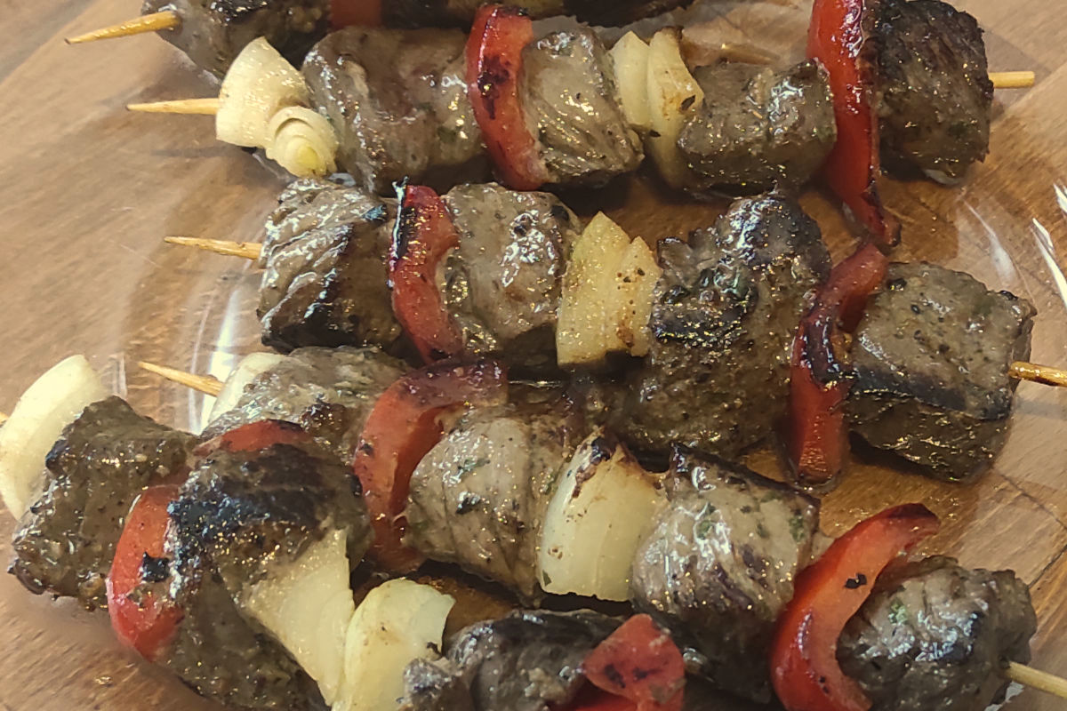 Brochettes de boeuf