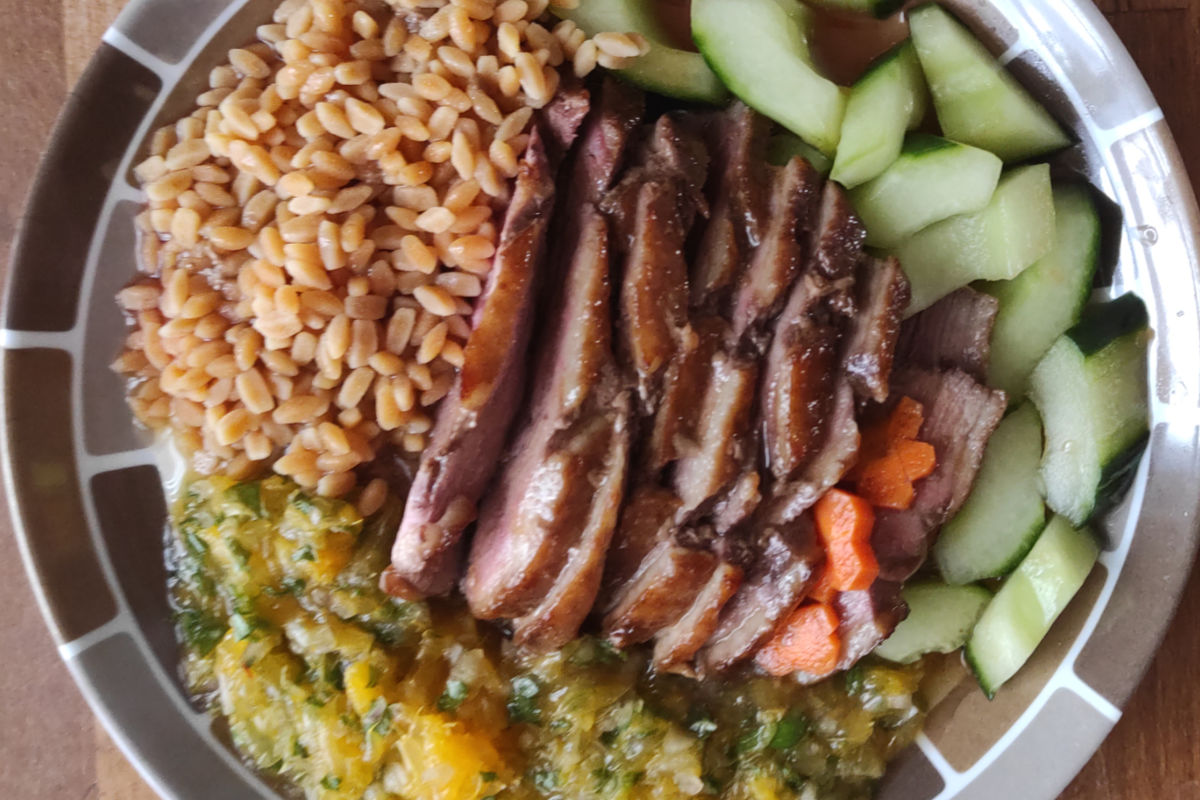 Canard à l'orange et au piment | Lucullent!