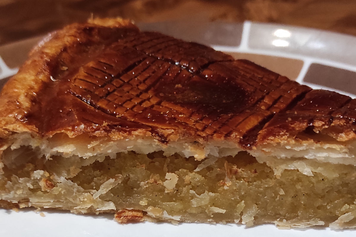 Galette des rois à la crème d'amandes