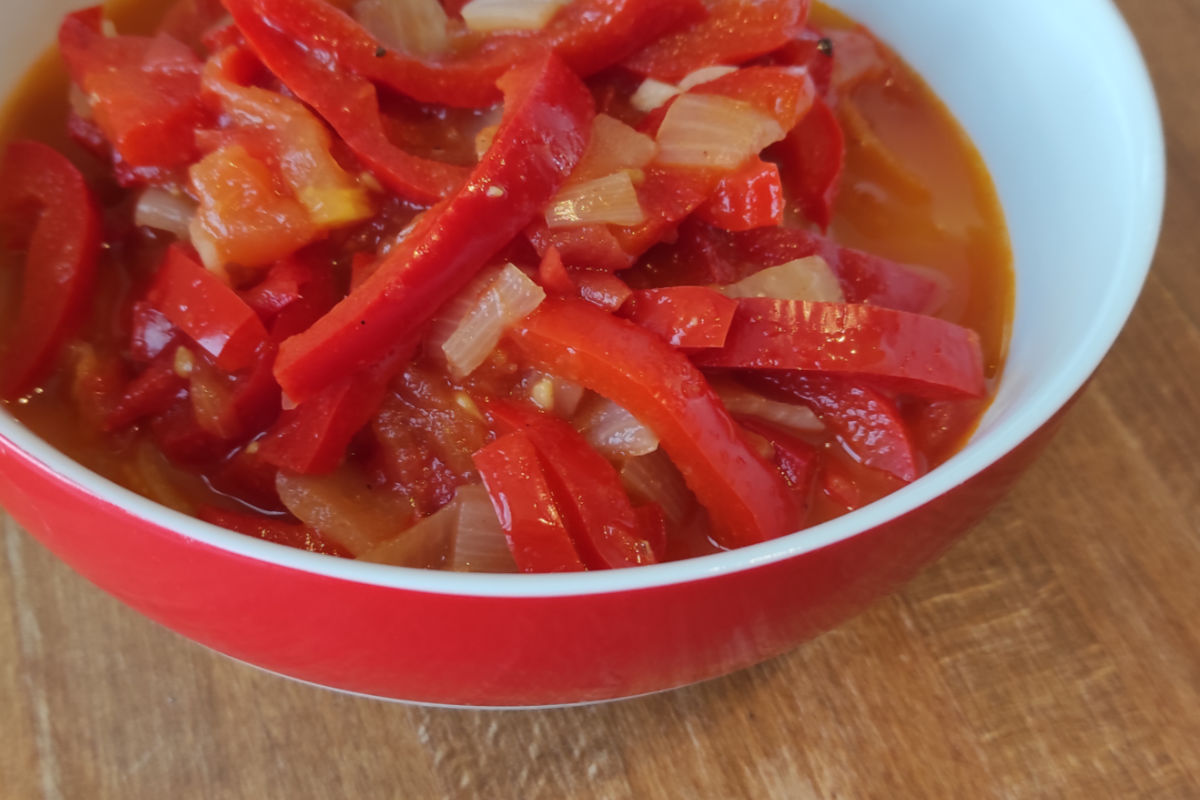 Poivrons en piperade