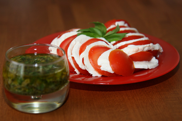 Tomates à la mozzarella | Lucullent!